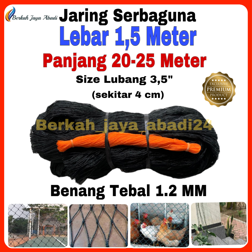 Jaring Ayam Tebal Lebar 1,5 Meter / Jaring Pagar Ayam / Jaring Kandang Ayam