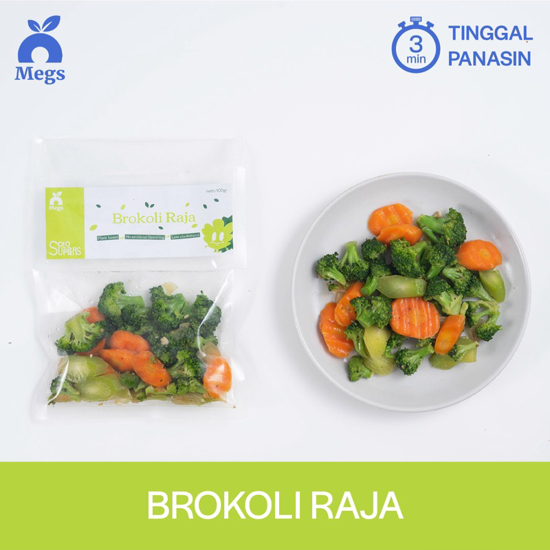

BROKOLI RAJA - MAKANAN INSTANT/ SIAP MAKAN/ READY TO EAT (SOLO SUPPERS BY MEGS)