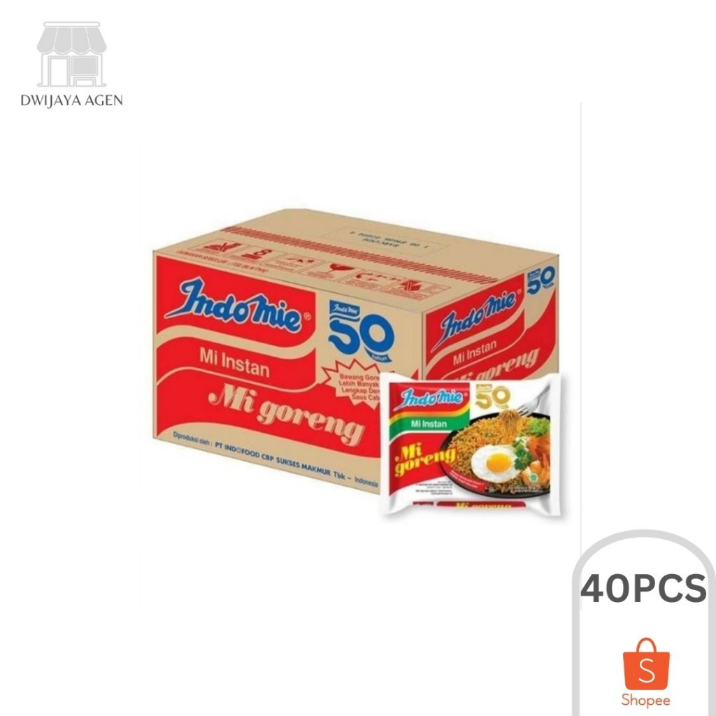 

Indomie Mi Goreng 1 Dus 40pcs