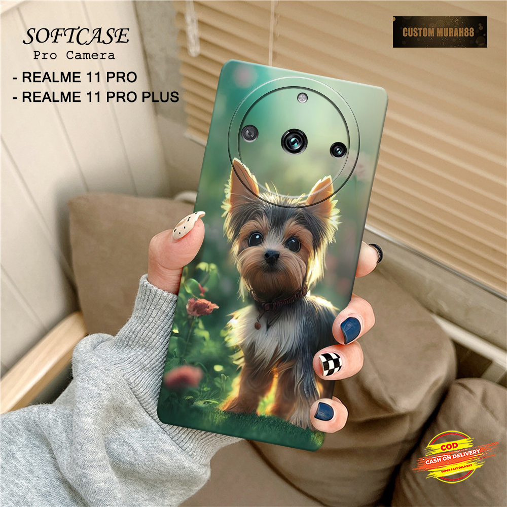 Case Realme 11 Pro/11 Pro Plus Terbaru - Fashion Case DOGS  - Casing Hp Realme 11 Pro/11 Pro Plus - 