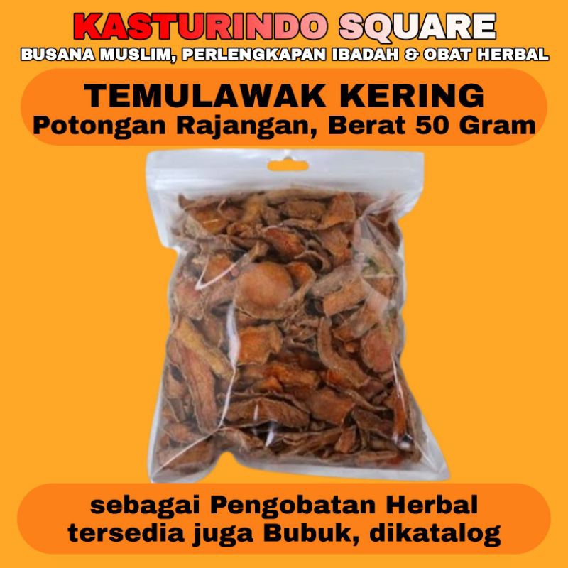

Temulawak Kering Potongan Herbal