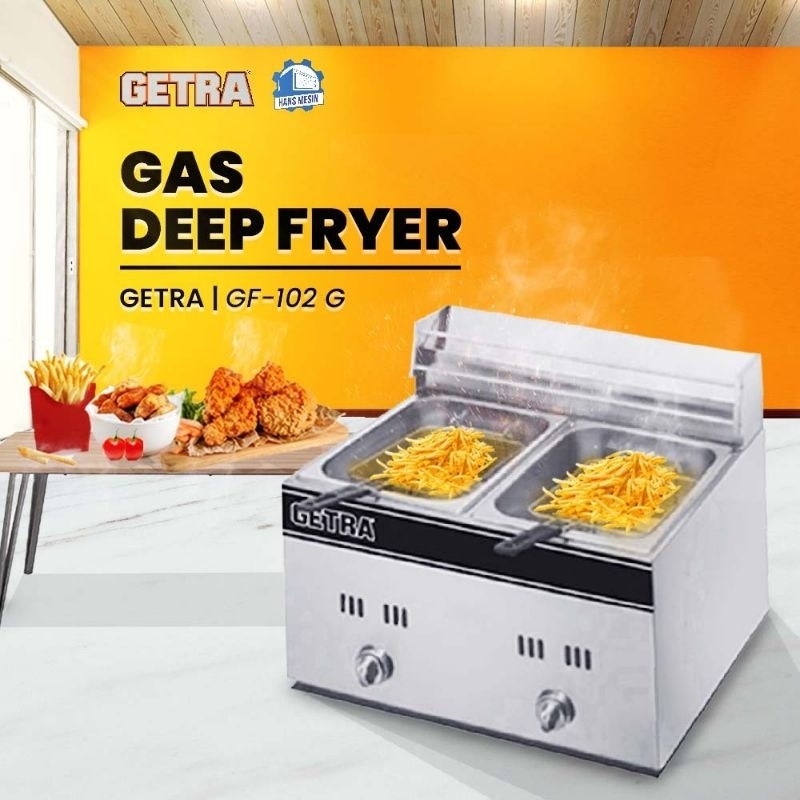 DEEP FRYER GAS (GETRA) GF-102G