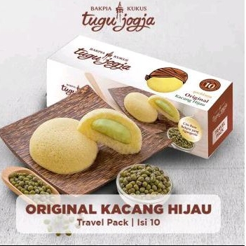 

Bakpia Kukus Tugu Jogja Rasa Original Kacang Hijau - Travel Pack