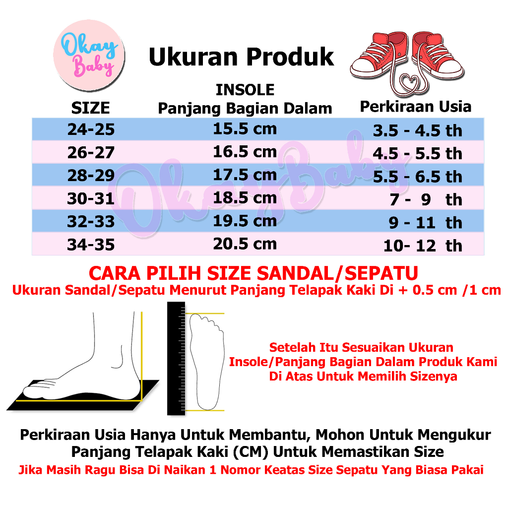 PROMO 12.12 PUNCAK Okaybaby B336 Sandal SHARK Import Anak Laki-laki PEREMPUAN Lucu Fashion Model Kekinian