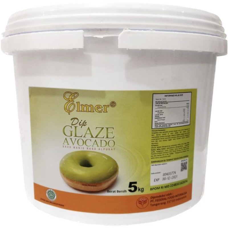 

Elmer Dip Glaze Avocado 500gr - REPACK