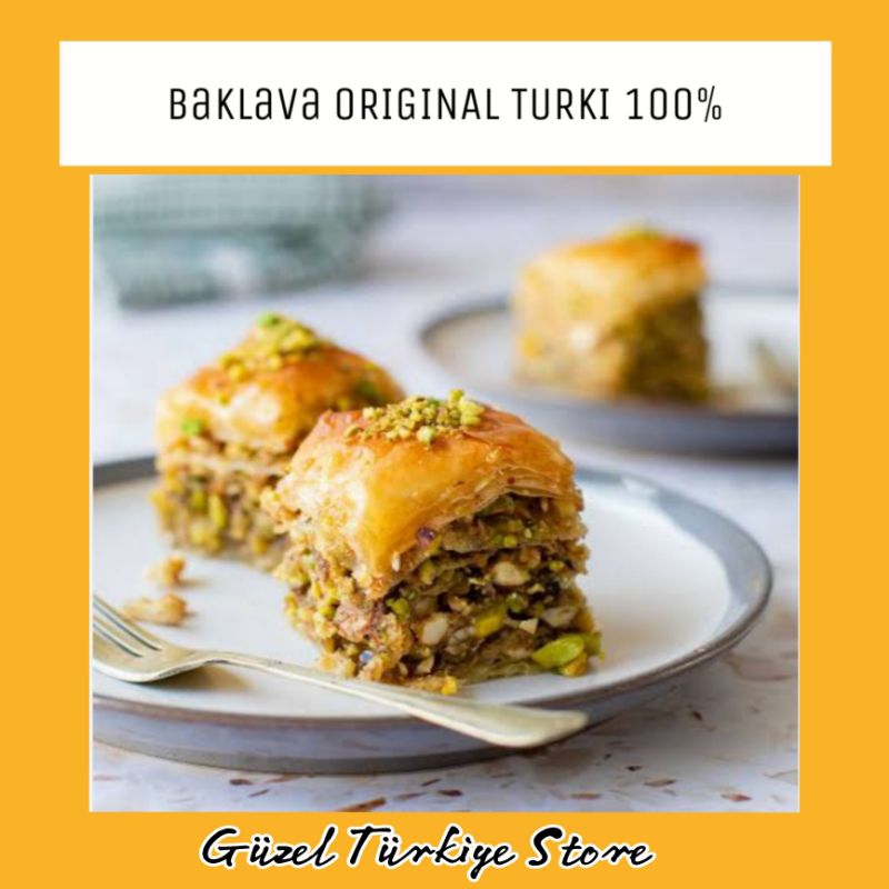 

BAKLAVA Original Turki 100% Berat 150 Gram