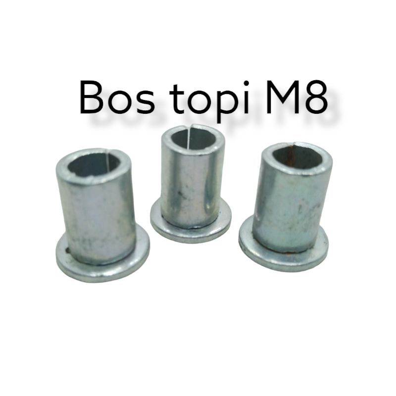 RING BOS TOPI M8 BAUT 12 BOSH LUBANG 8MM Ring bos TOPI M8 untuk baut kunci 12
