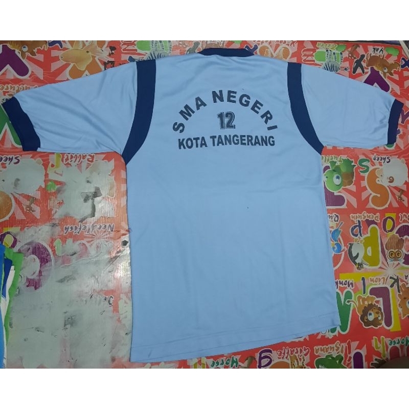 Seragam Olahraga SMAN 12 Kota Tanggerang PL