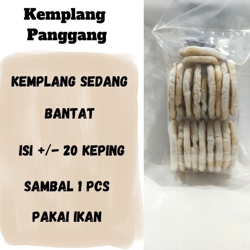 

KEMPLANG BANTET / ISI 20 KEPING