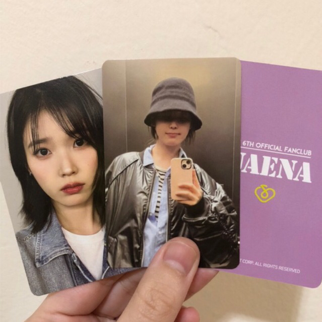 IU 6th Official Fanclub Merchandise Photocard / Photocard IU / IU Merchandise / IU Rare