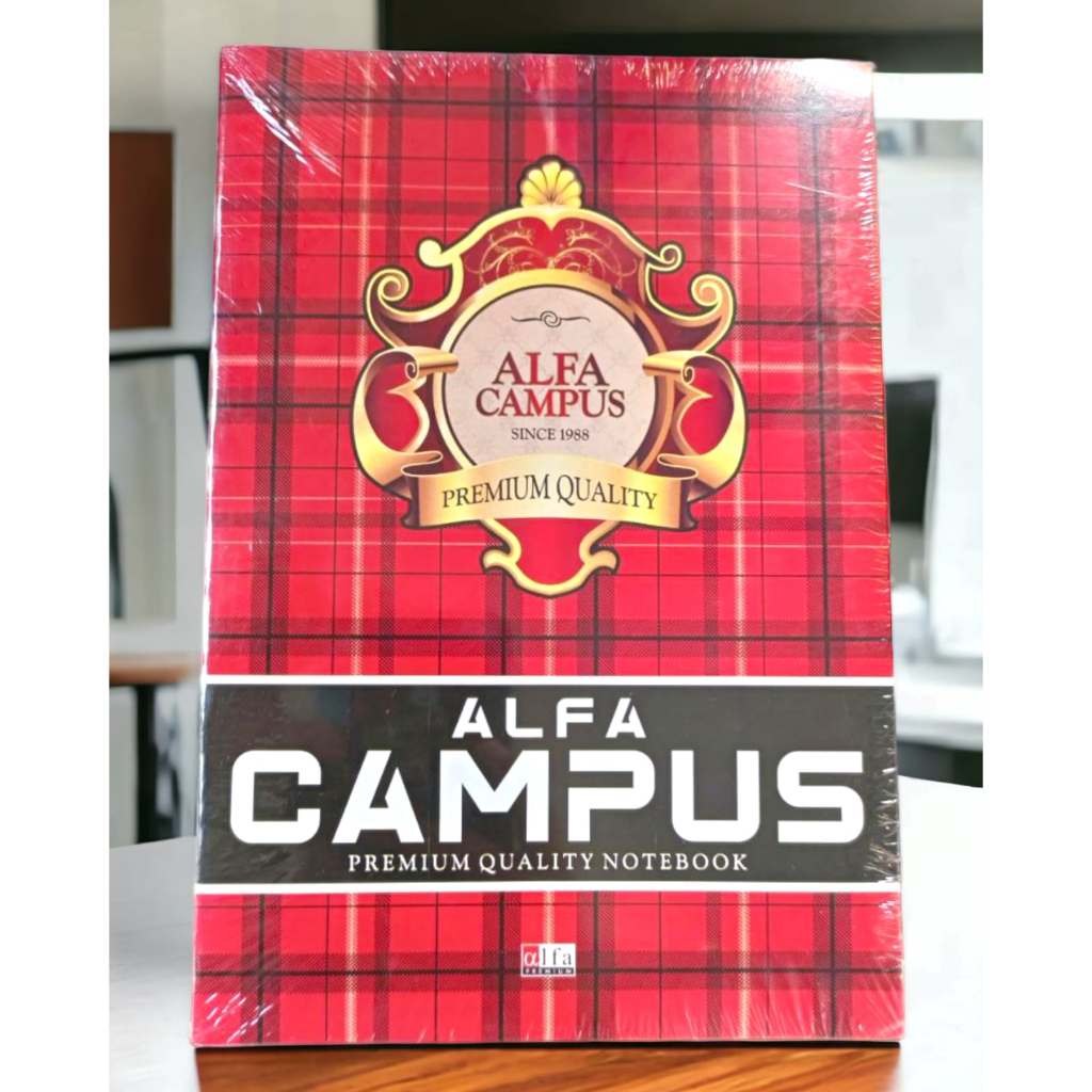 

Harga Grosir (10buku) Buku Tulis ALFA / ALLSTAR Campus isi 50 lembar ATK