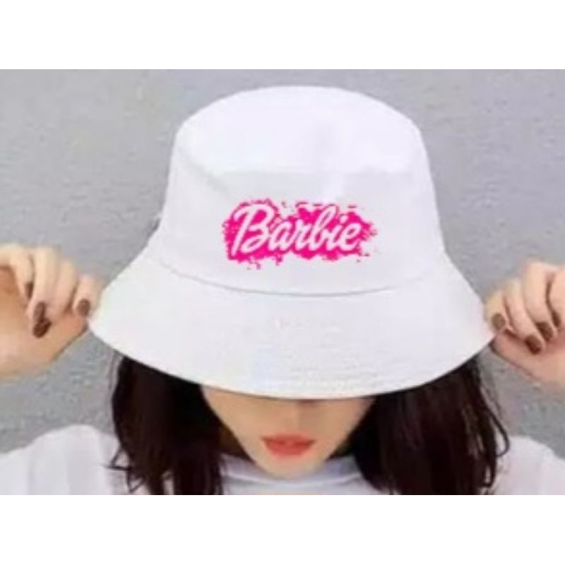 0Topi Bucket / Hat Bucket / Bucket cowok / Bucket cewek / Hat Bucket Barbie