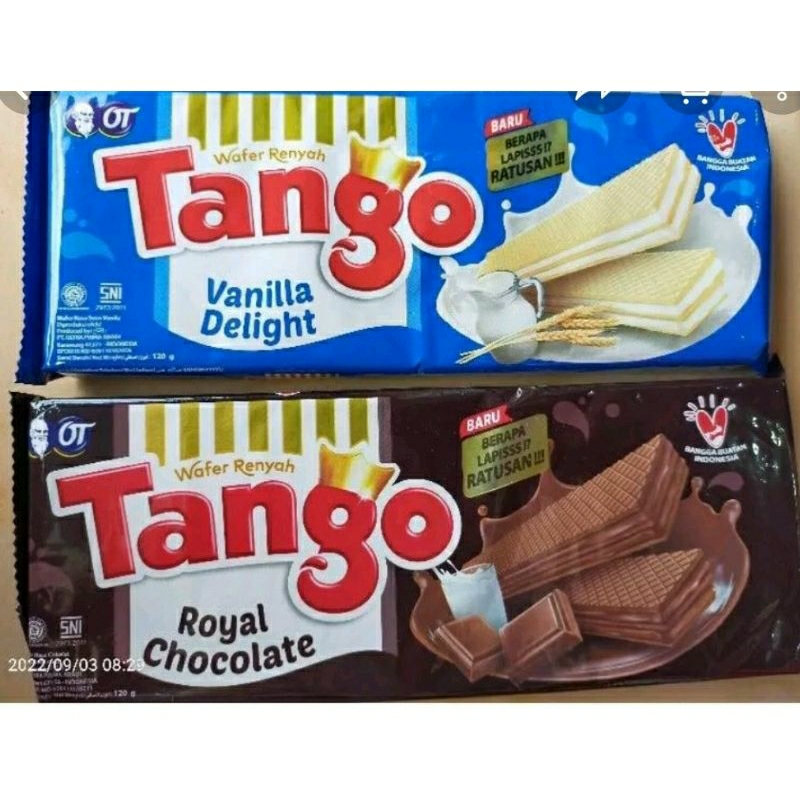 

wafer tango coklat dan vanila nabati chizmill jasuke murah