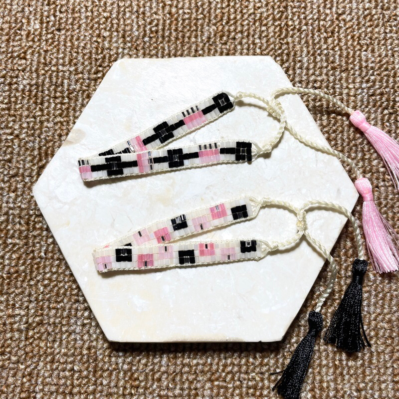 [LO4] Blackpink Series Bracelet - Handmade Beads Bracelet - Gelang Couple Gelang Persahabatan Gelang Bali
