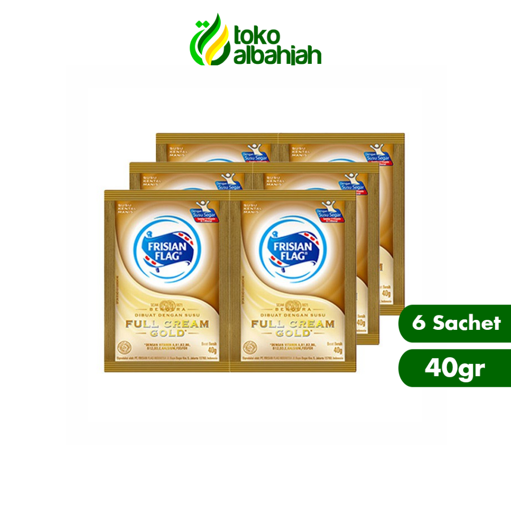 

Frisian Flag Susu Kental Manis Gold 40gr 6s