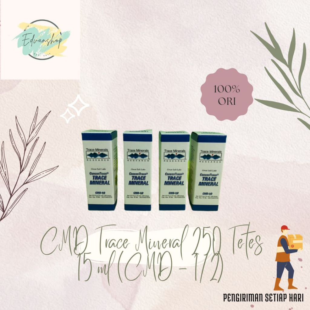 CMD TRACE MINERAL 250 TETES 15 ML