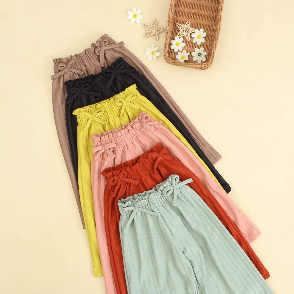 KULOT KNIT // celana kulot / kulot cewek / celana panjang cewek / celana anak murah