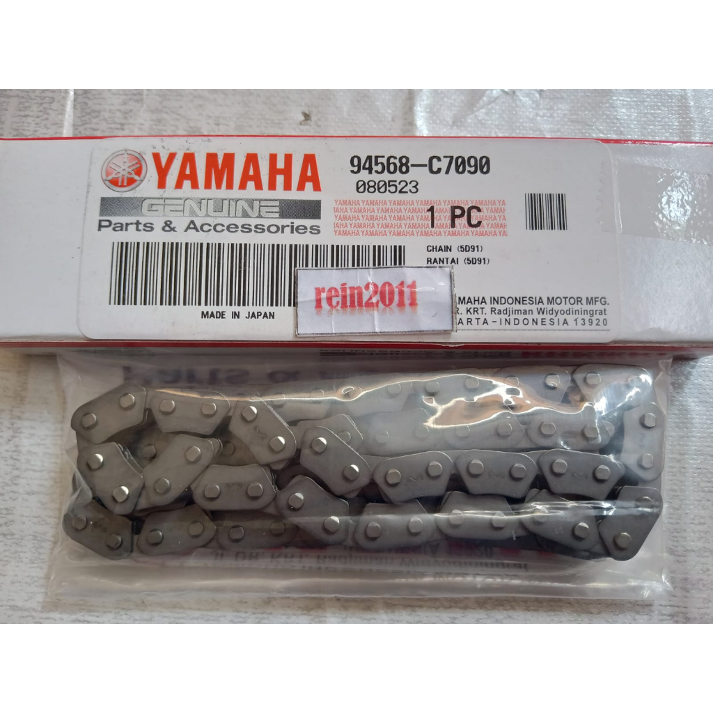 RANTAI KETENG KAMPRAT VEGA ZR JUPITER Z1 ASLI ORI YAMAHA 94568 C7090