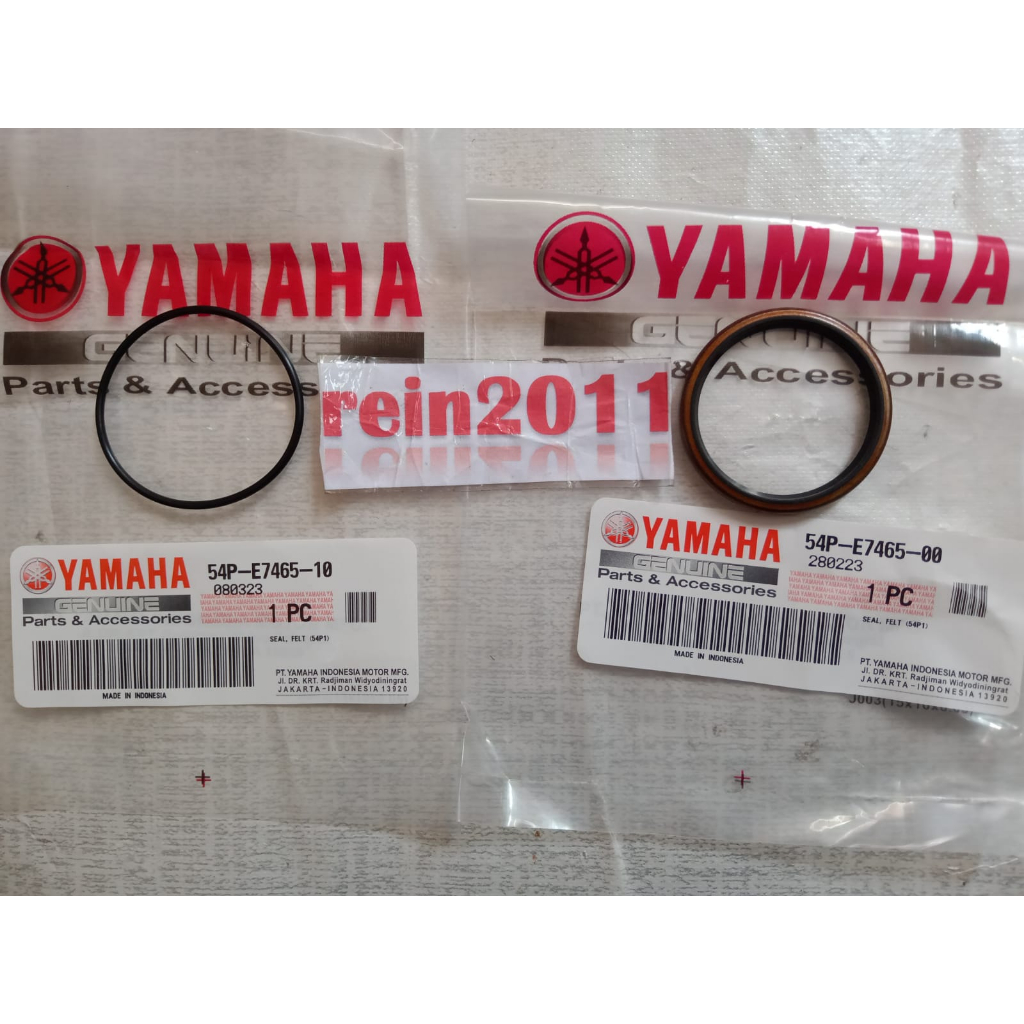 SIL SEAL DAN ORING PULLY PULI MIO J  XRIDE 115 ASLI ORI YAMAHA 54P E7465 00 (1 PCS) & 54P E7465 10 (