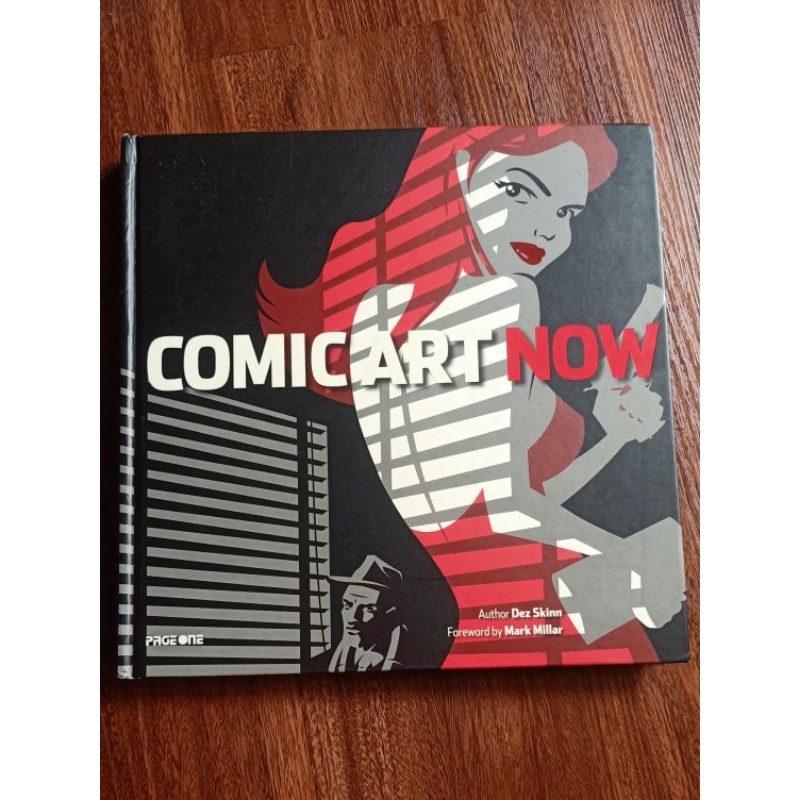 Comic Art Now by Dez Skinn || Artbook/visual book bekas/preloved