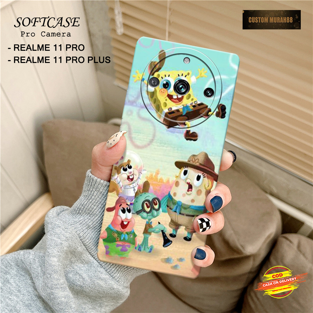 Case Realme 11 Pro/11 Pro Plus Terbaru - Fashion Case KARTUN - Casing Hp Realme 11 Pro/11 Pro Plus -