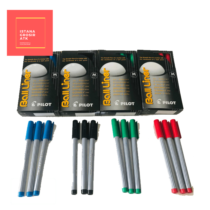 

Pilot Balliner Pulpen / Bolpen / Pen / Ballpoint
