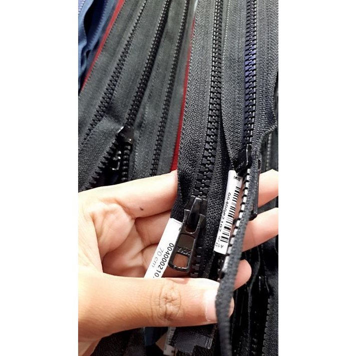 RESLETING JAKET / RESLETING JEANS YKK/ RITSLETING JAKET REL PLASTIK 70CM/28"