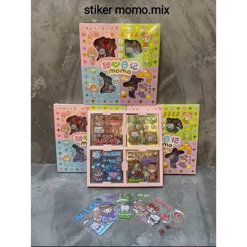 

stiker momo mix