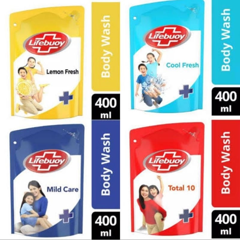 Lifebuoy sabun mandi cair 400ml