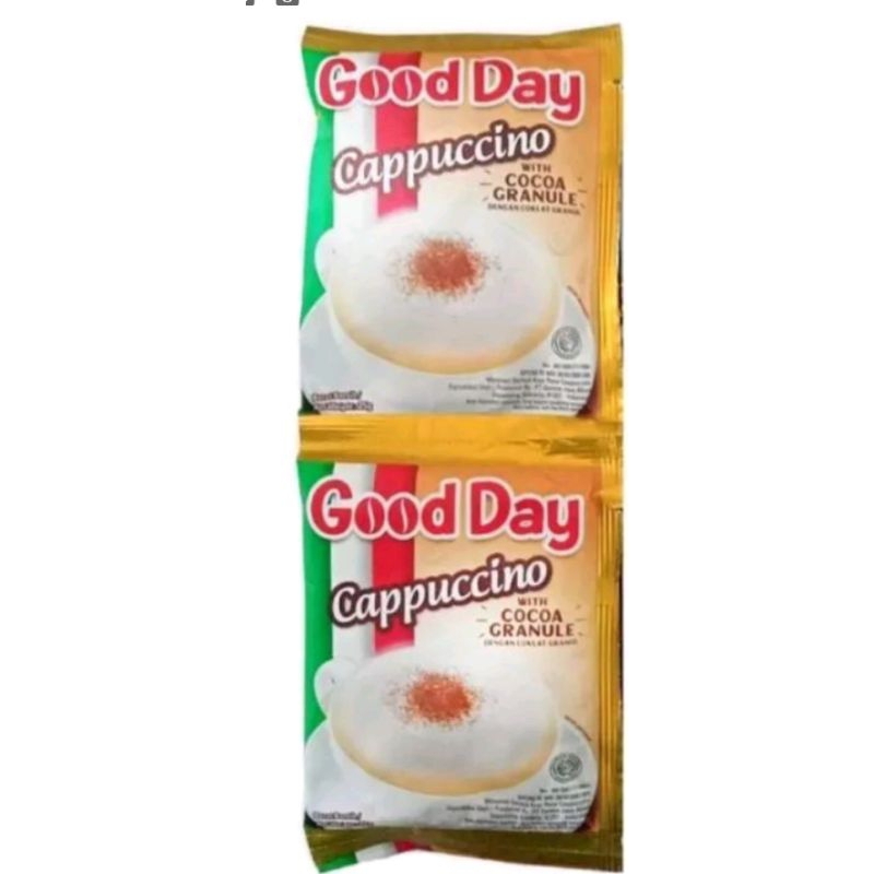 

Goodday Capucino isi 10 saxhet