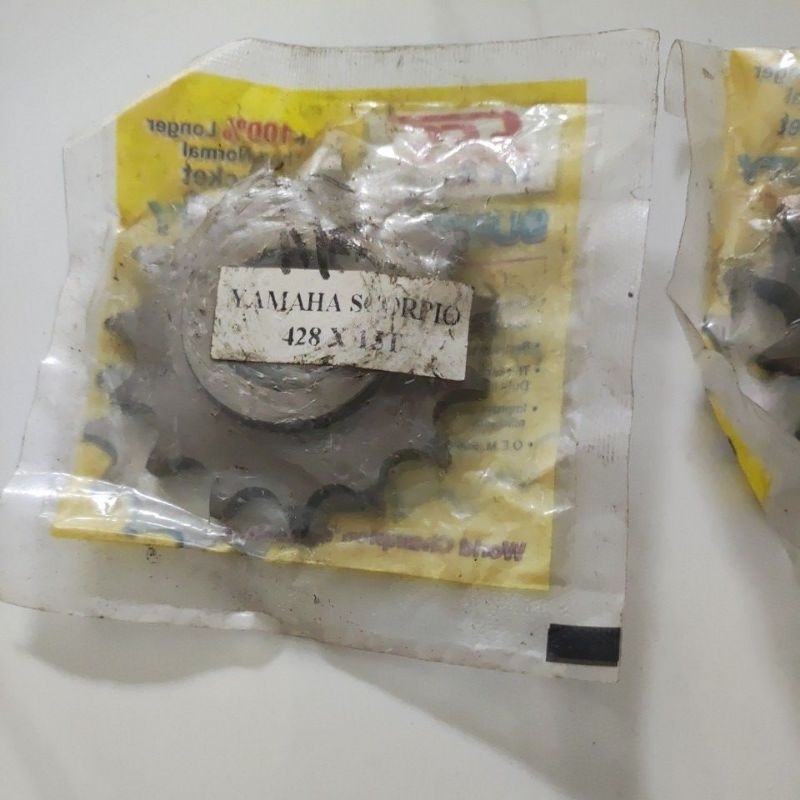 gear depan sss scorpio 428-15