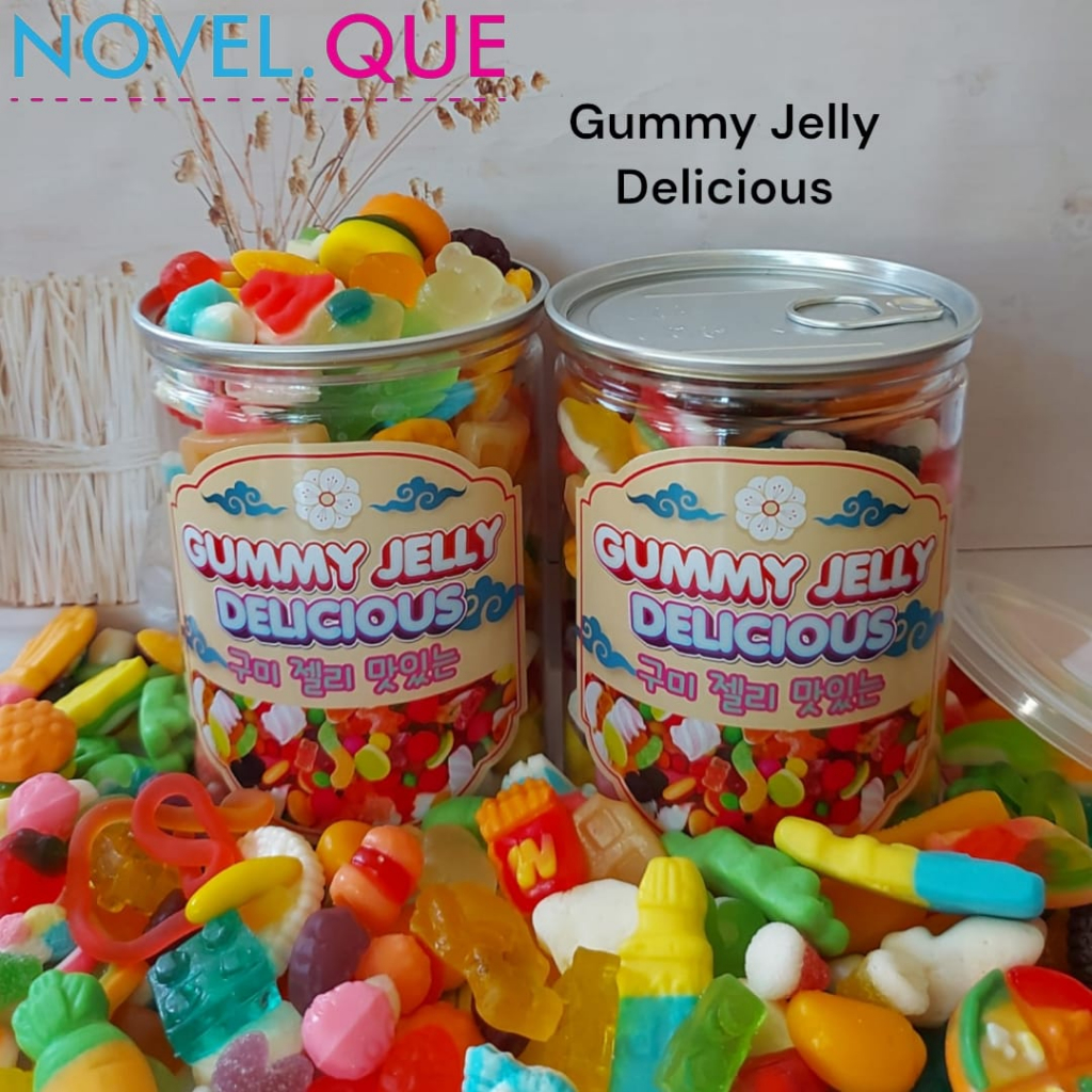 

CAN BESAR Gummy Jelly Fancy Viral Korean Jelly Delicious Kualitas Premium