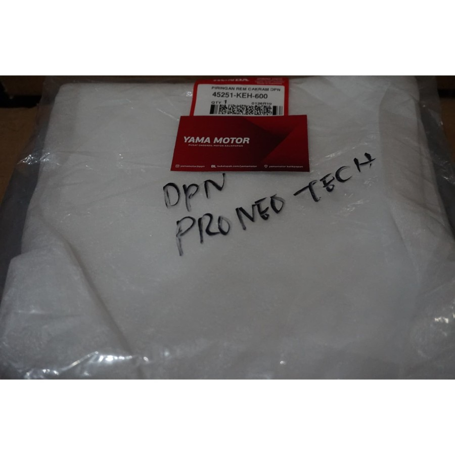 PIRINGAN DISC DEPAN PRONEOTECH 45251-KEH-600 ORI AHM