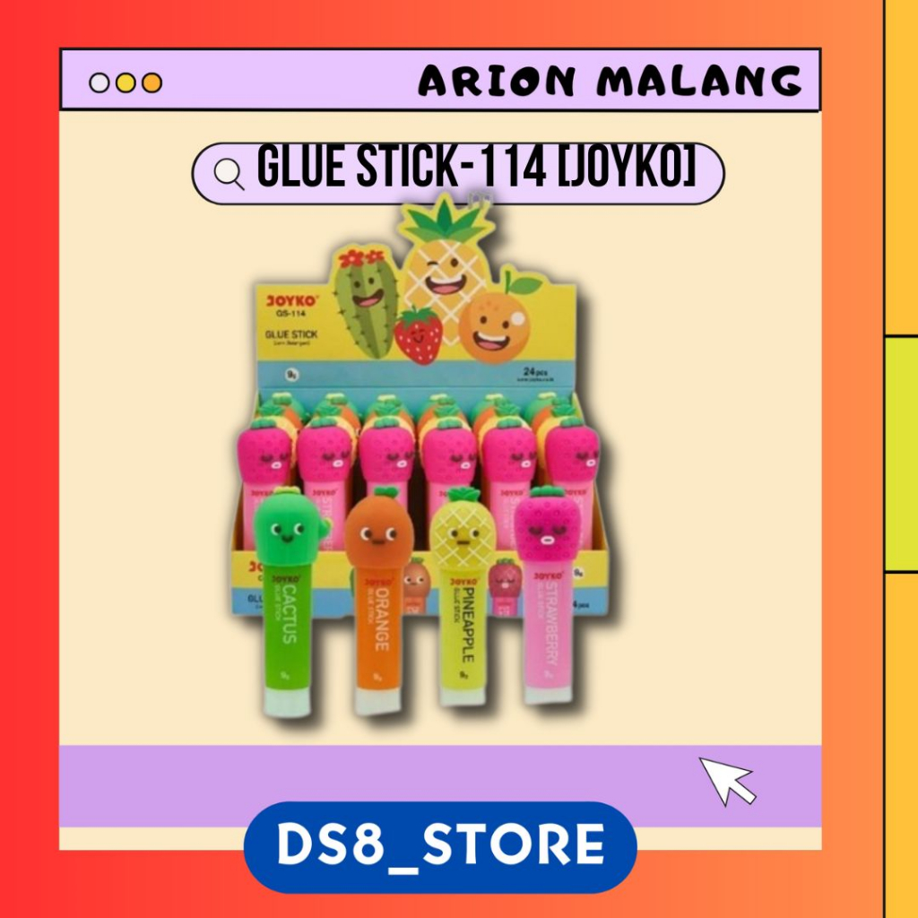 

Lem Kertas / Glue Stick GS-114 9 gr JOYKO