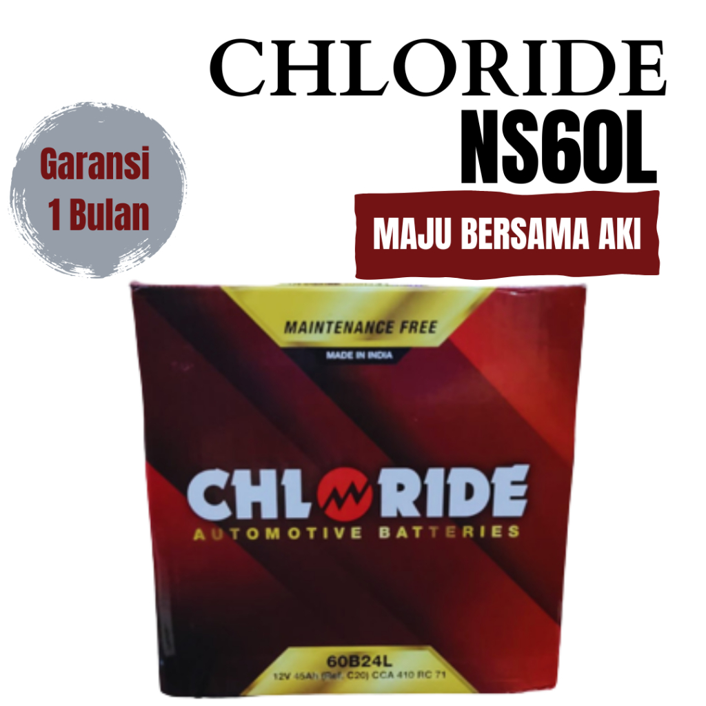 Aki Mobil Nissan March NS60L Battery Automotive Aki Kering MF