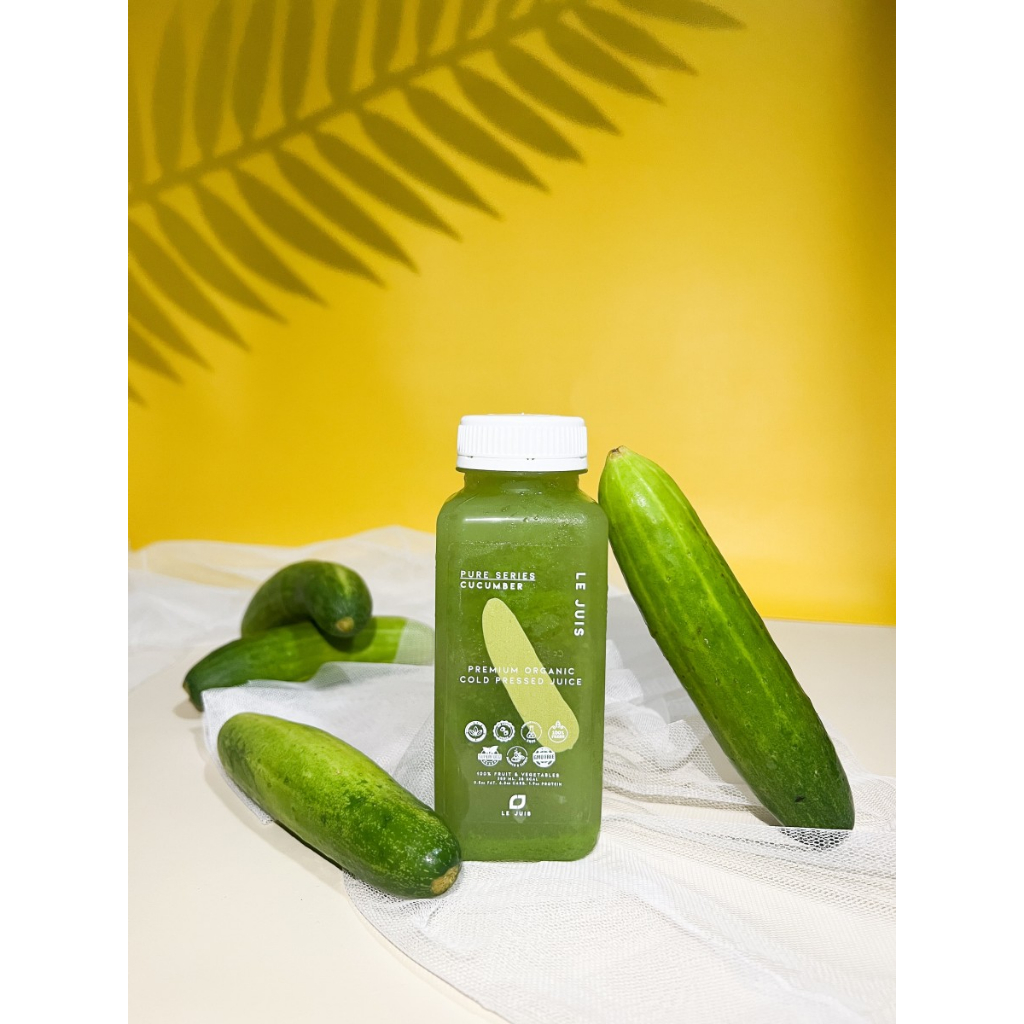 

Pure Cucumber Jus Timun Cold Pressed Juice Premium Organic Le Juis