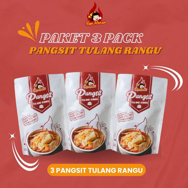 

NYAI MERCON PANGSIT TULANG RANGU 3PACK