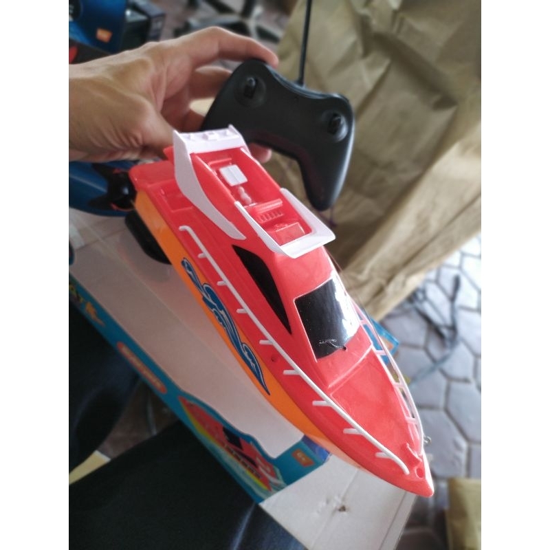 oketoys mainan remote kapal speed boat RC kapal speedboat motorboat remote