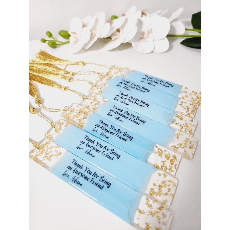 

( PRE ORDER ) Bookmark Resin Custom