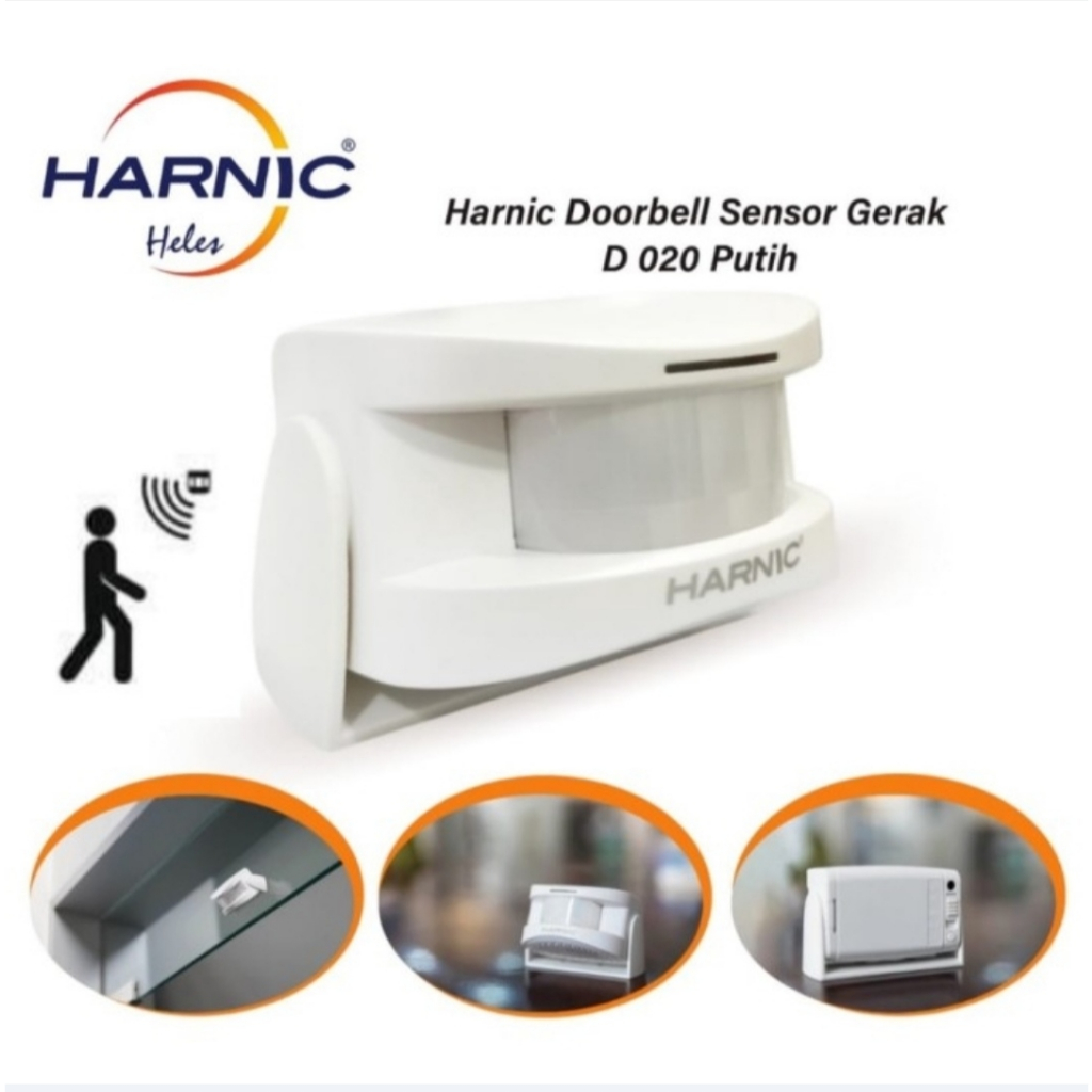 Bel Sensor Gerak Harnic Heles / Bell Rumah / Doorbell Harnic D-020