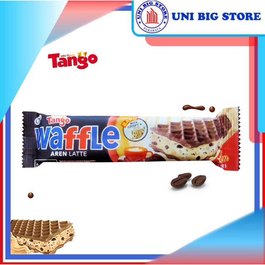 Tango Waffle Aren Latte 25 gr Wafer Kopi Susu