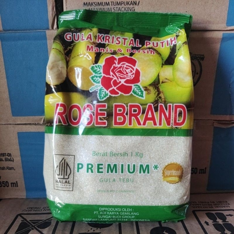 

Gula Rose Brand HIJAU 1kg