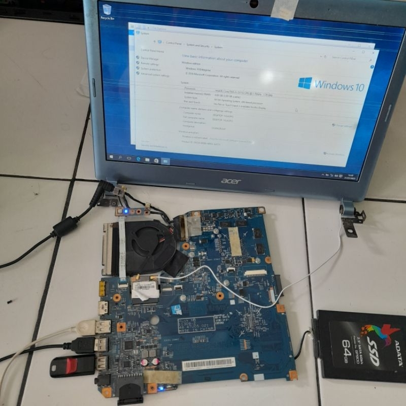 Acer V5-471P prosessor i5-3317U VGA nvidia 620M 1GB