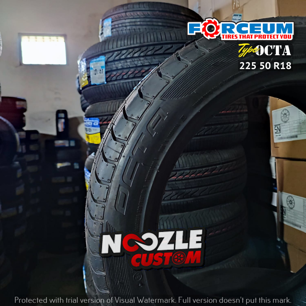 Ban Velg Mobil Ring 18 Standar SUV 225/50 Tubeless FORCEUM OCTA 225 50 R18 Murah Tahun 2023 Gratis P