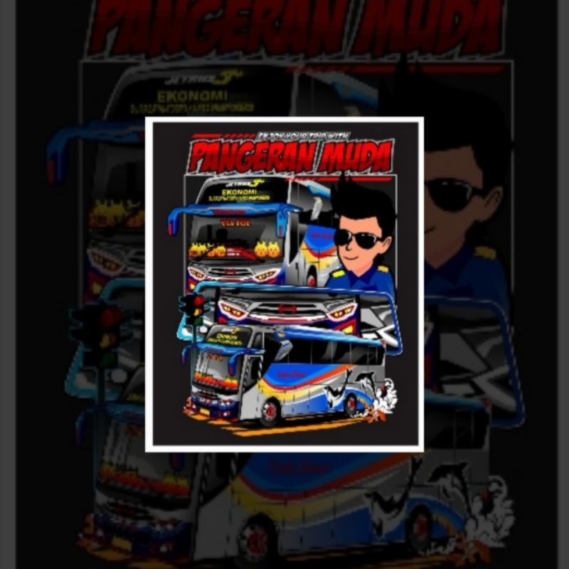 

(free sticker)CETAK STICKER BUSMANIA 5 PCS SUGENG RAHAYU PANGERAN MUDA HOLOGRAM TERMURAH