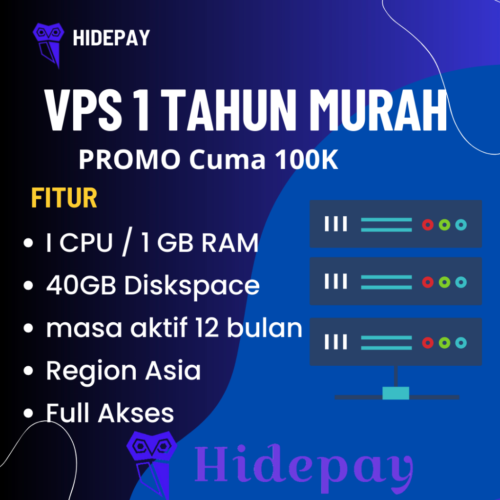 VPS 1 TAHUN PROMO MURAH