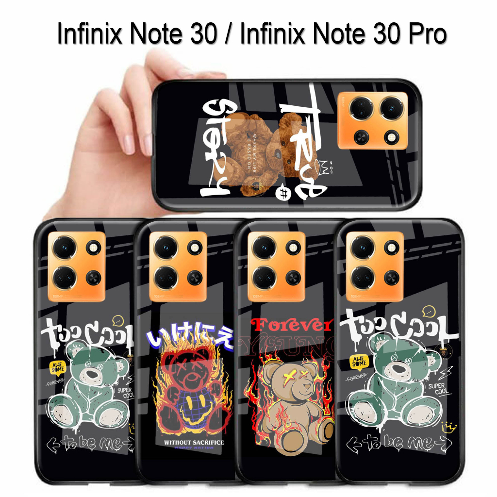 Softcase Glossy Glass INFINIX NOTE 30 - [A43] -INFINIX NOTE 30 PRO Casing Handphone TERBARU INF NOTE 30 - Pelindung Handphone - Aksesoris Handphone - Case Terbaru INF NOTE 30- INF NOTE 30 PRO