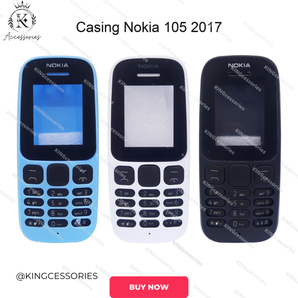 CASING NOKIA 105 2017 / KESING CASING HOUSING NOKIA 105 New 2017