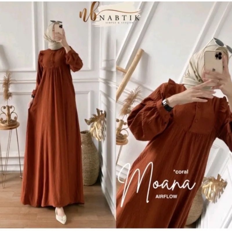 GAMIS CRINKLE MOANA DRESS