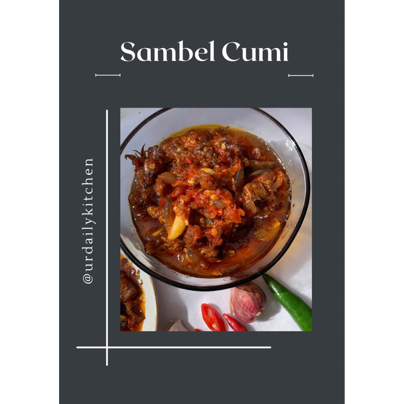 

Sambel Cumi